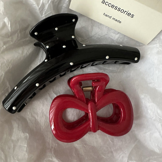 Japanese Blossom Hair Claw Clip - By LAQUEZ.