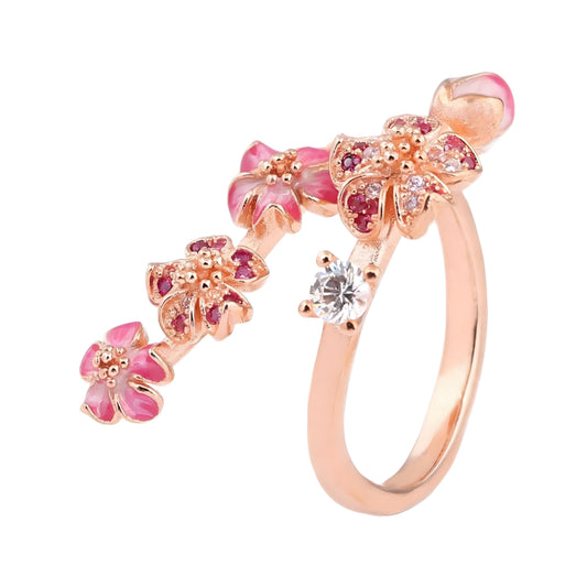Elegant Blossom Ring - By LAQUEZ.