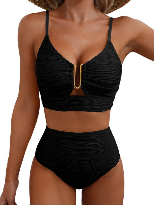 BellaLace Sculpt™ High-Waist Bikini Set - By LAQUEZ.