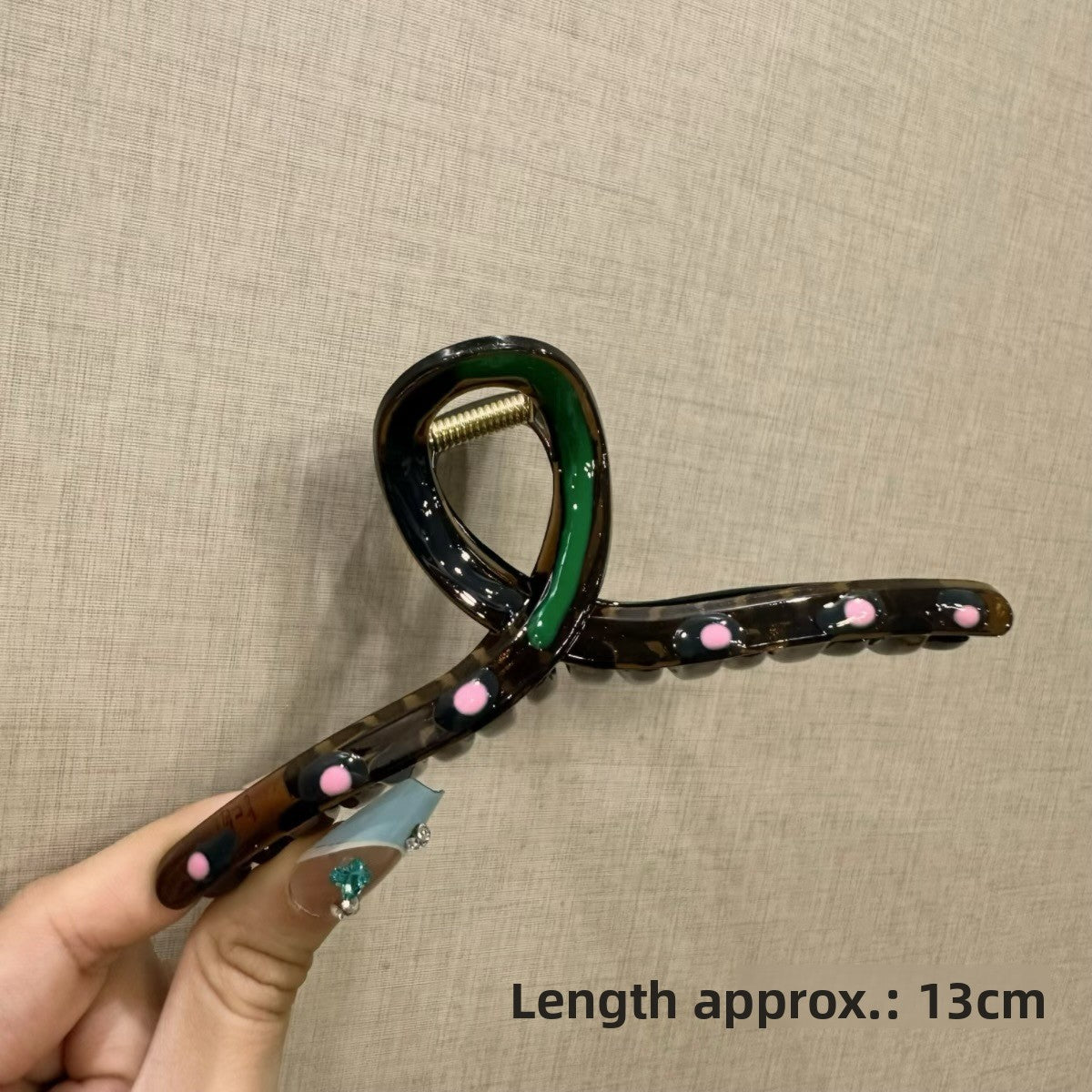 Japanese Blossom Hair Claw Clip - By LAQUEZ.