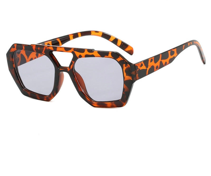 Double Beam Sunglasses - By LAQUEZ.