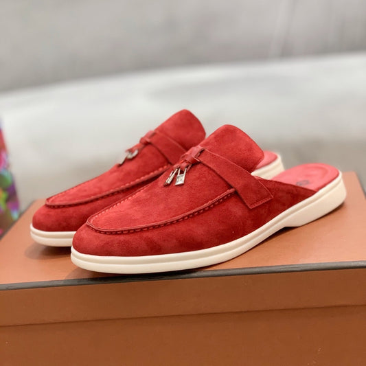 Heritage Breeze Leather Mules
 - By LAQUEZ.