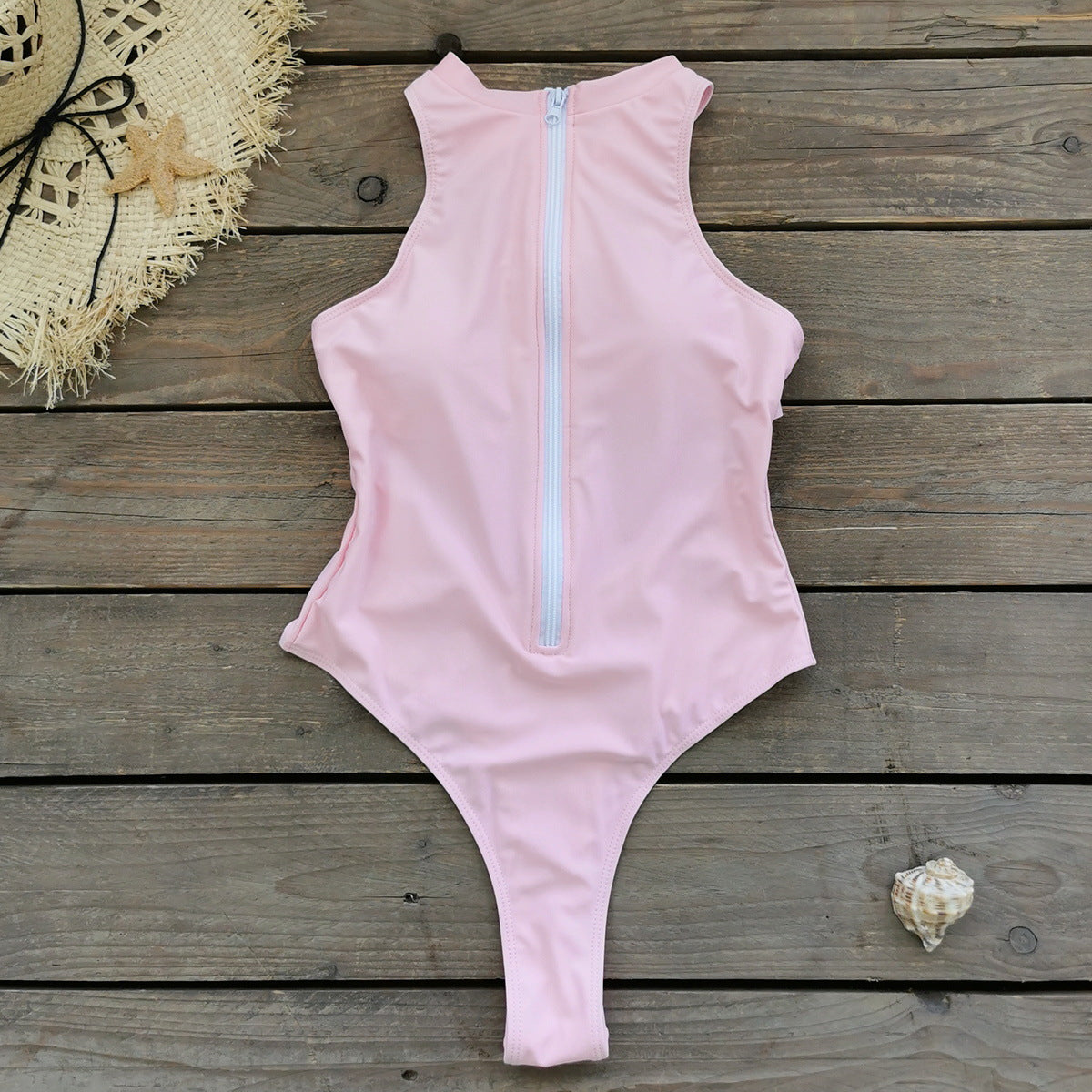 AquaZip™ Sport Luxe Swimsuit - By LAQUEZ.