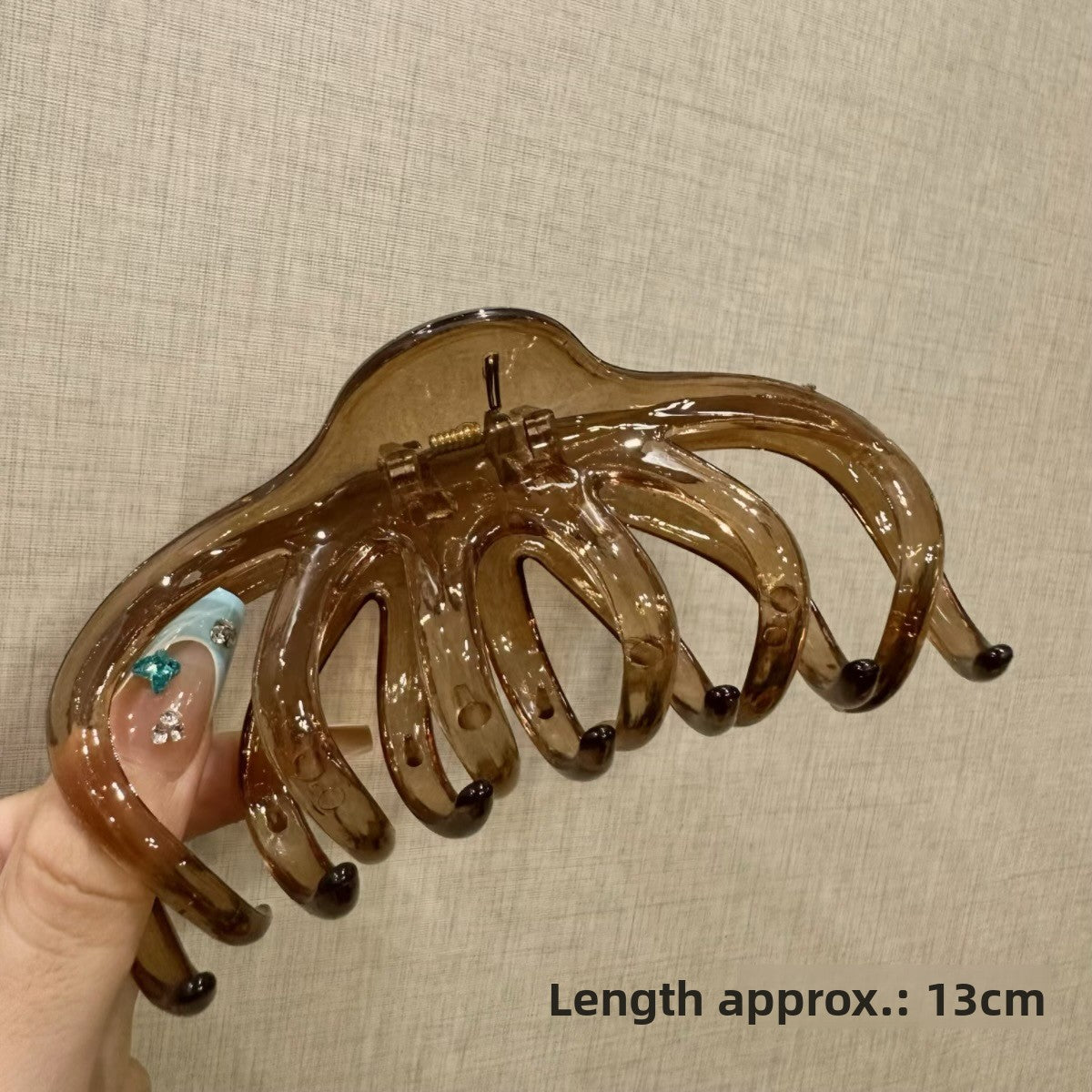 Japanese Blossom Hair Claw Clip - By LAQUEZ.