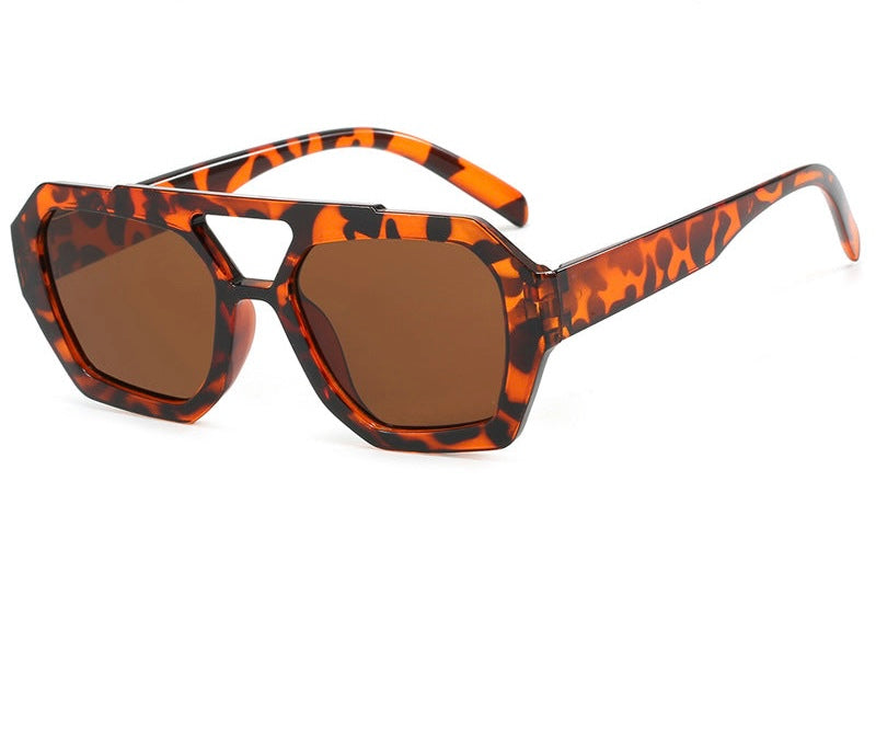 Double Beam Sunglasses - By LAQUEZ.