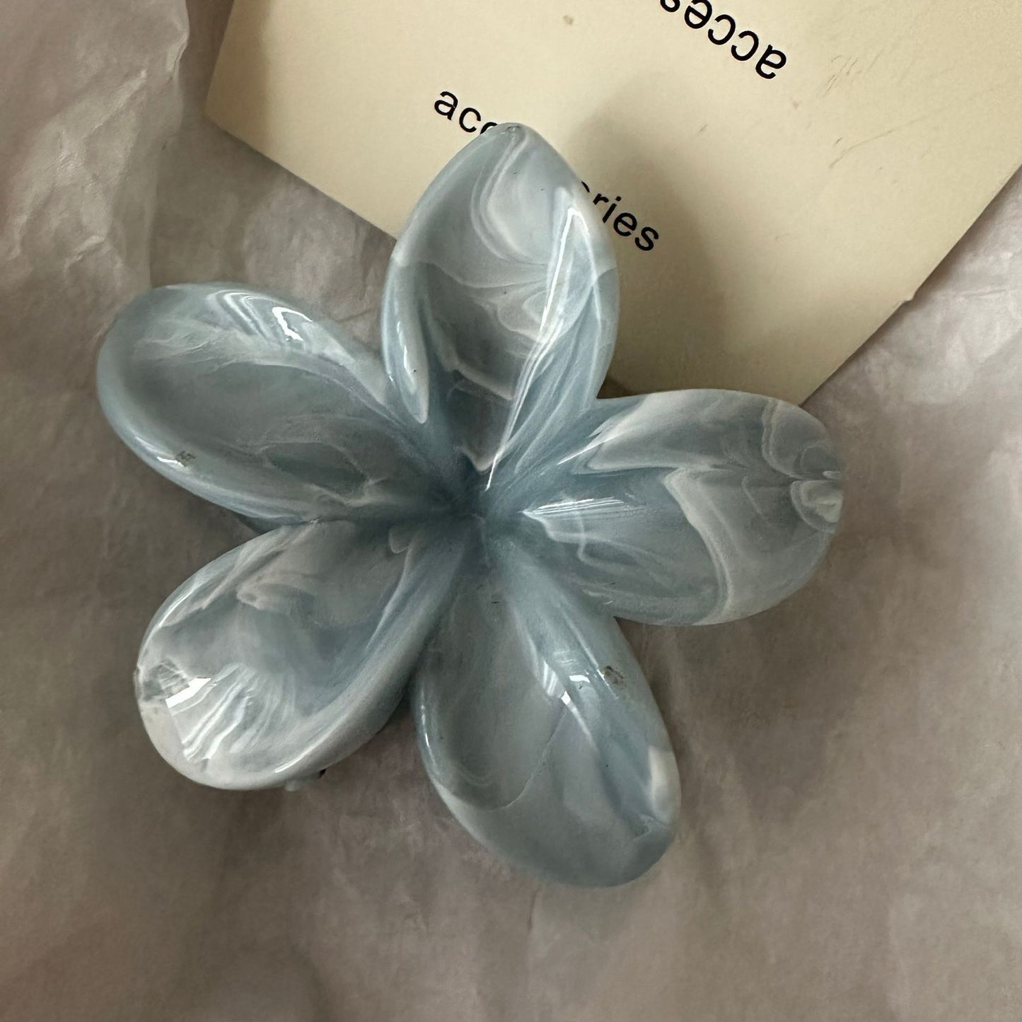 Japanese Blossom Hair Claw Clip - By LAQUEZ.
