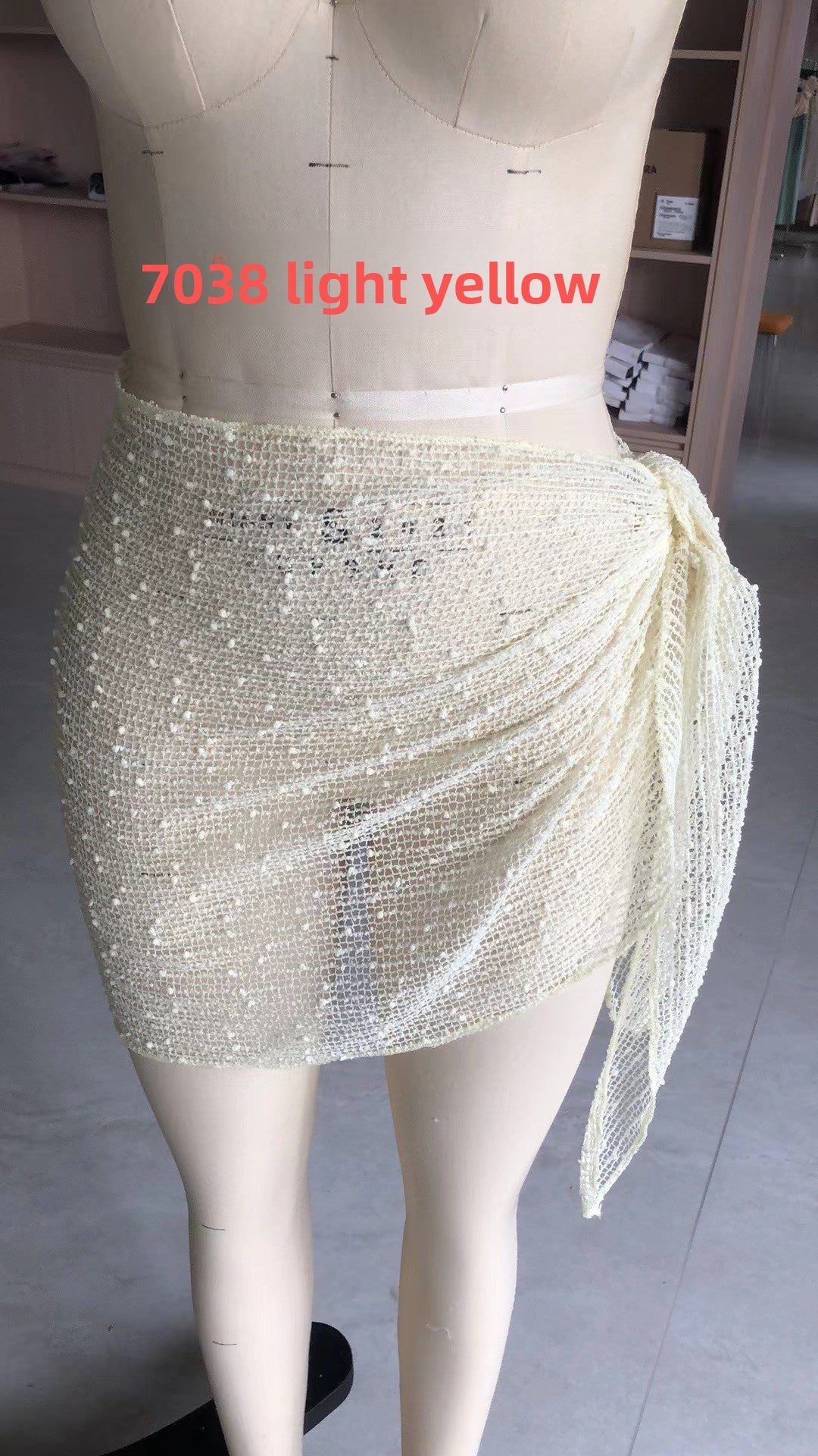 Celeste Sequin Cover-Up - By LAQUEZ.