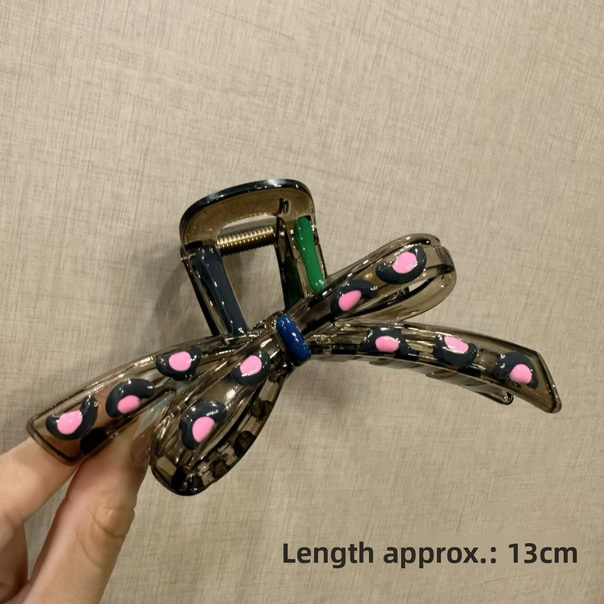 Japanese Blossom Hair Claw Clip - By LAQUEZ.