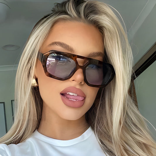 Double Beam Sunglasses - By LAQUEZ.