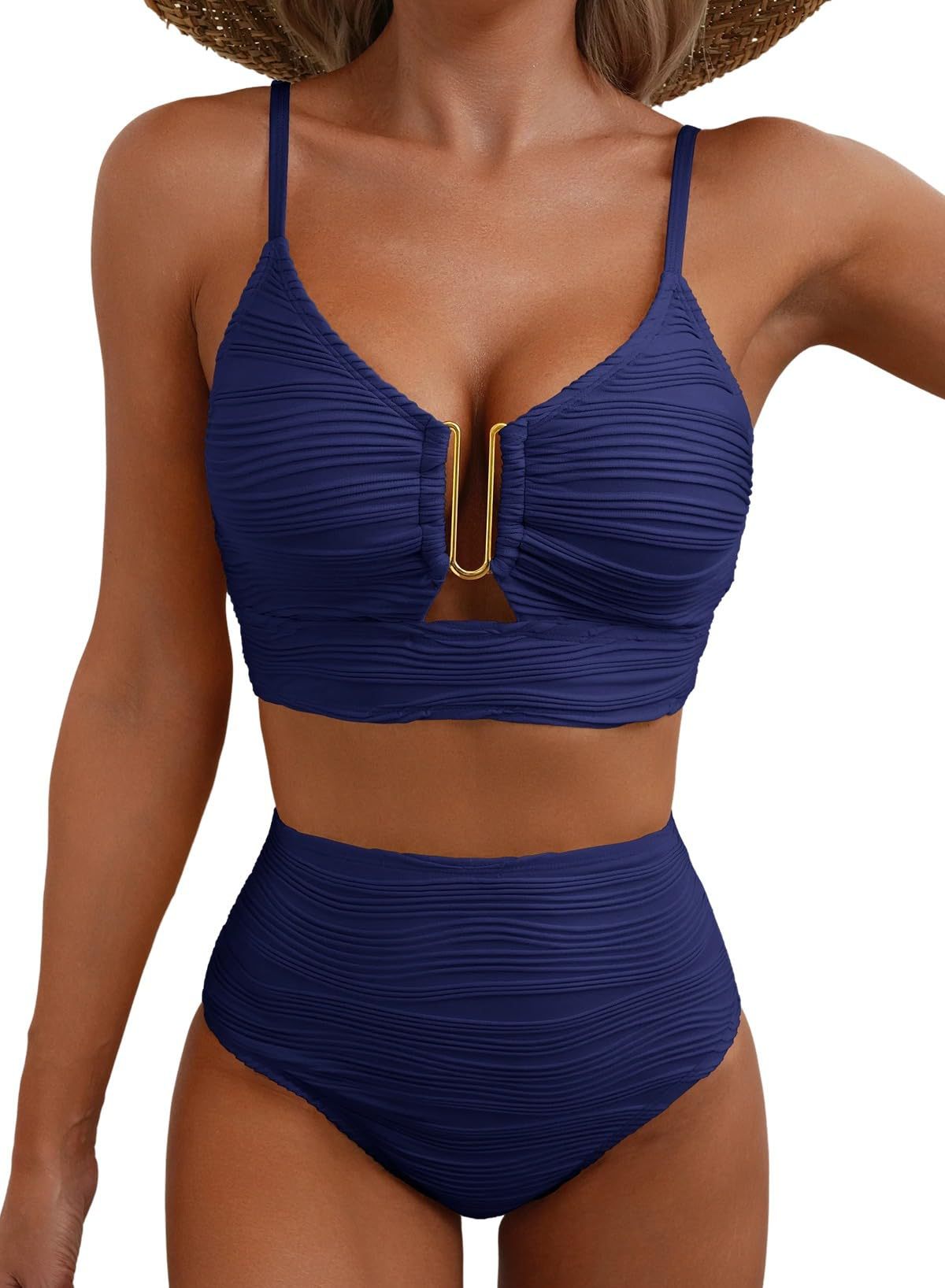 BellaLace Sculpt™ High-Waist Bikini Set - By LAQUEZ.