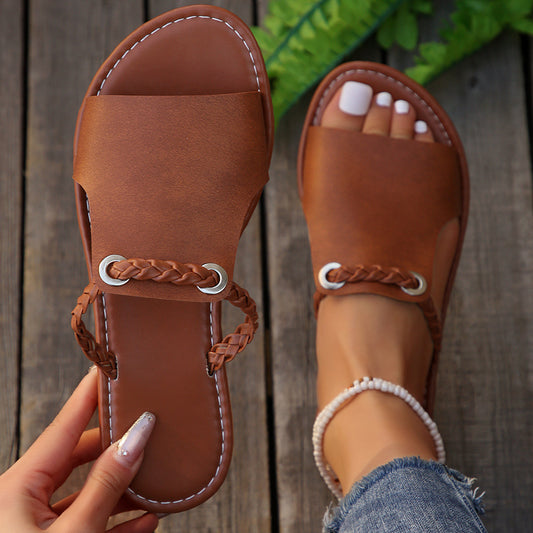 BreezeWeave™ Comfort Slides - By LAQUEZ.