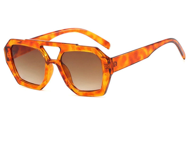 Double Beam Sunglasses - By LAQUEZ.