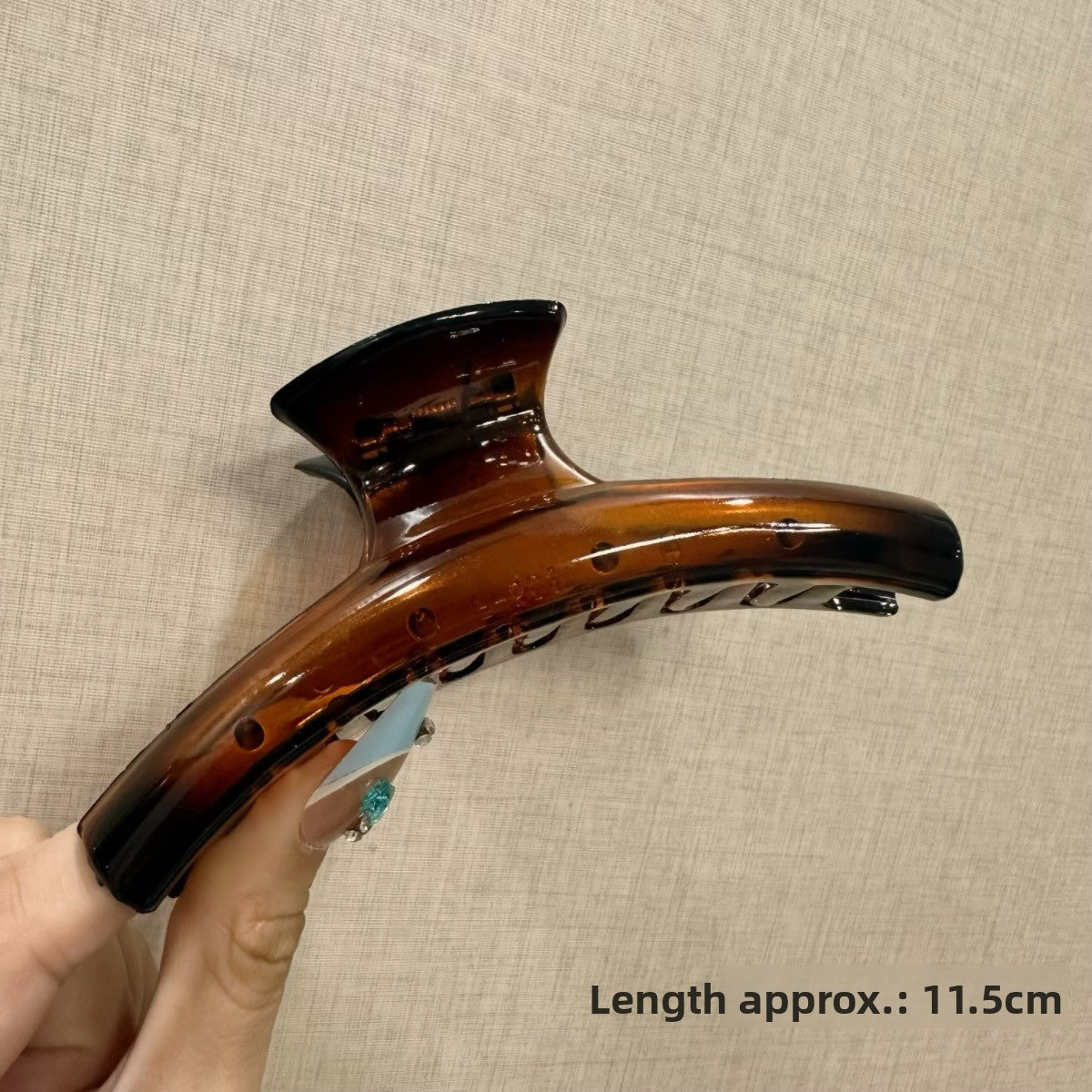 Japanese Blossom Hair Claw Clip - By LAQUEZ.
