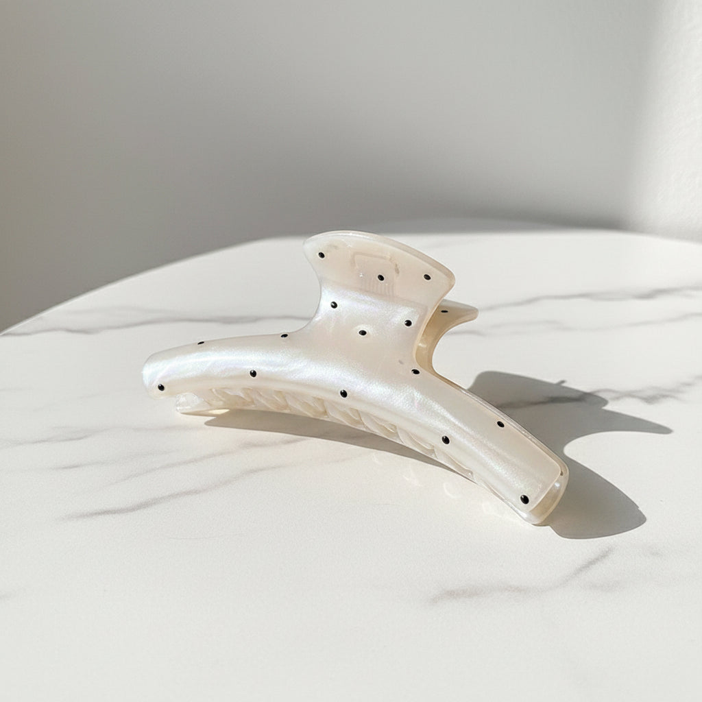 Japanese Blossom Hair Claw Clip - By LAQUEZ.