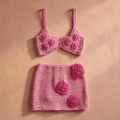 BloomLace™ Skirt Set - By LAQUEZ.