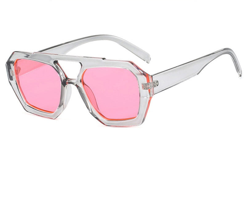 Double Beam Sunglasses - By LAQUEZ.