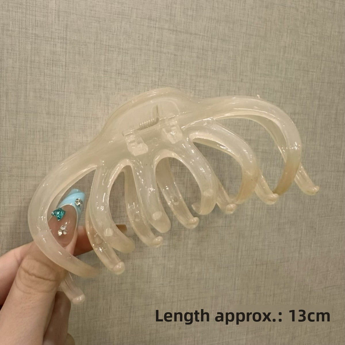 Japanese Blossom Hair Claw Clip - By LAQUEZ.