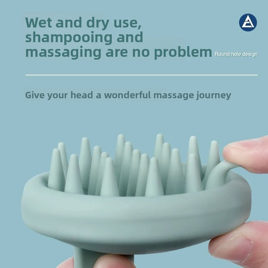 Silicone Shampoo Brush - By LAQUEZ.