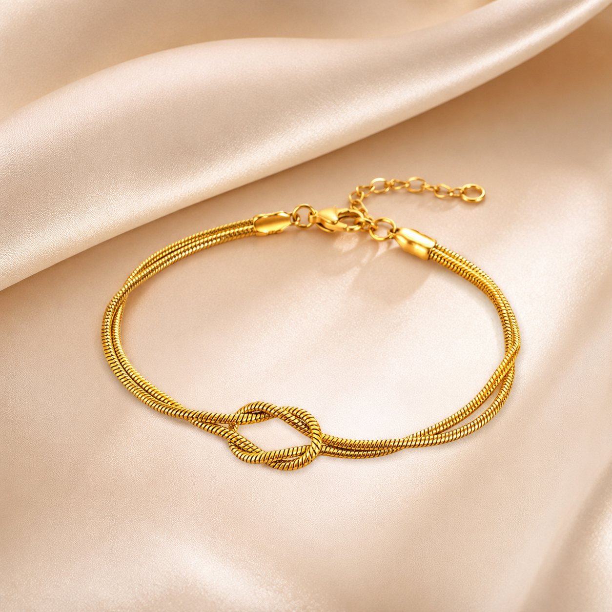 Timeless Knot Bracelet – By LAQUEZ.