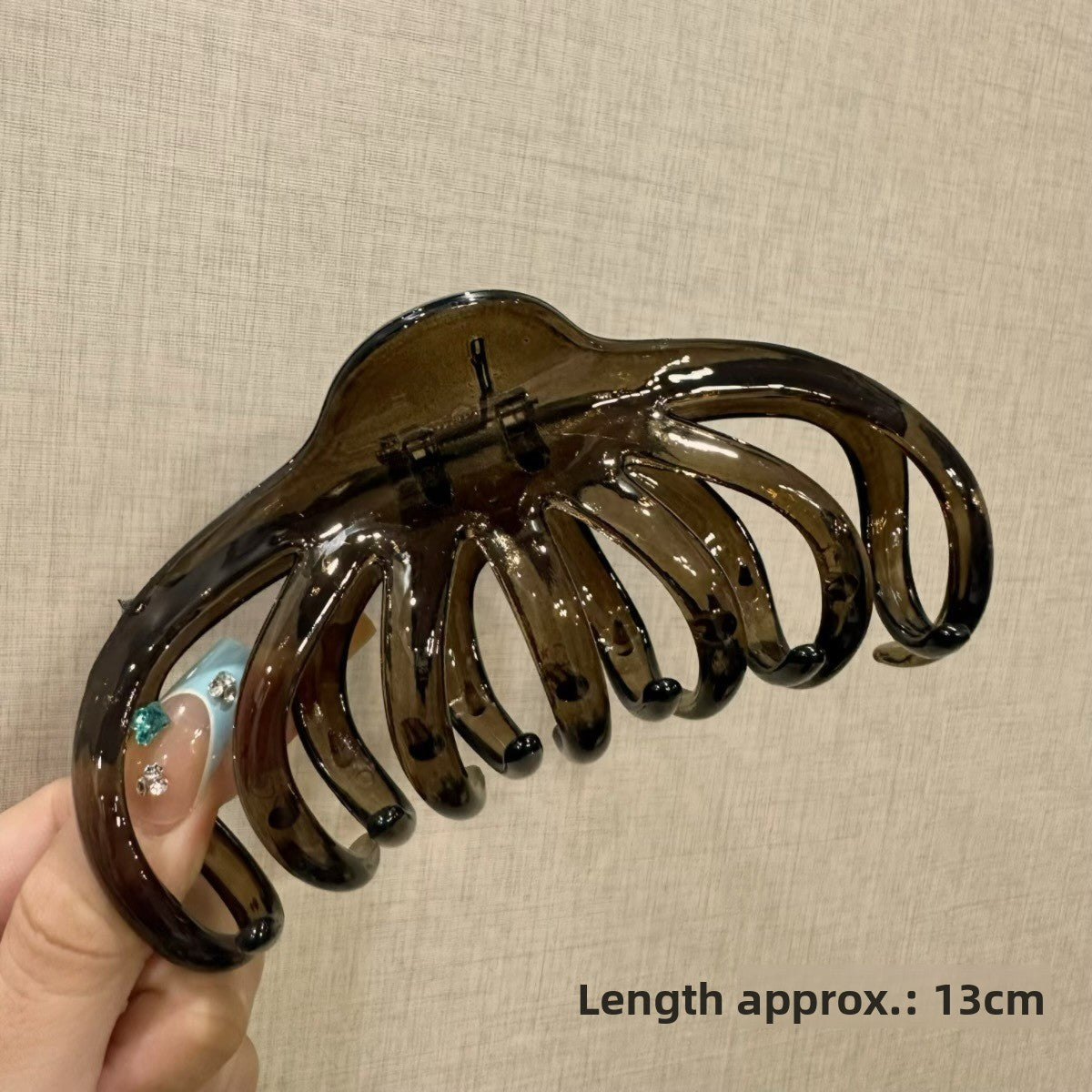 Japanese Blossom Hair Claw Clip - By LAQUEZ.