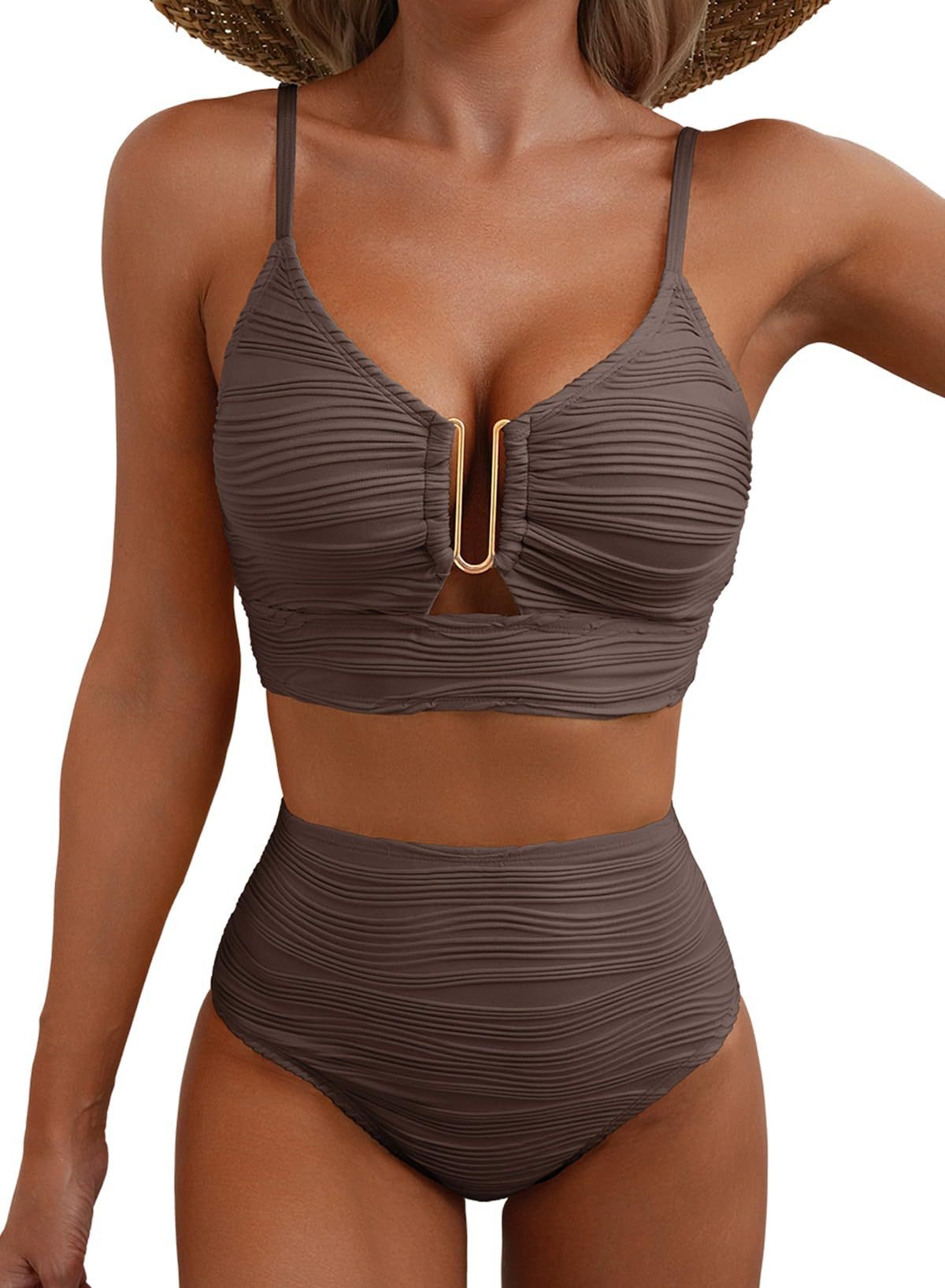 BellaLace Sculpt™ High-Waist Bikini Set - By LAQUEZ.
