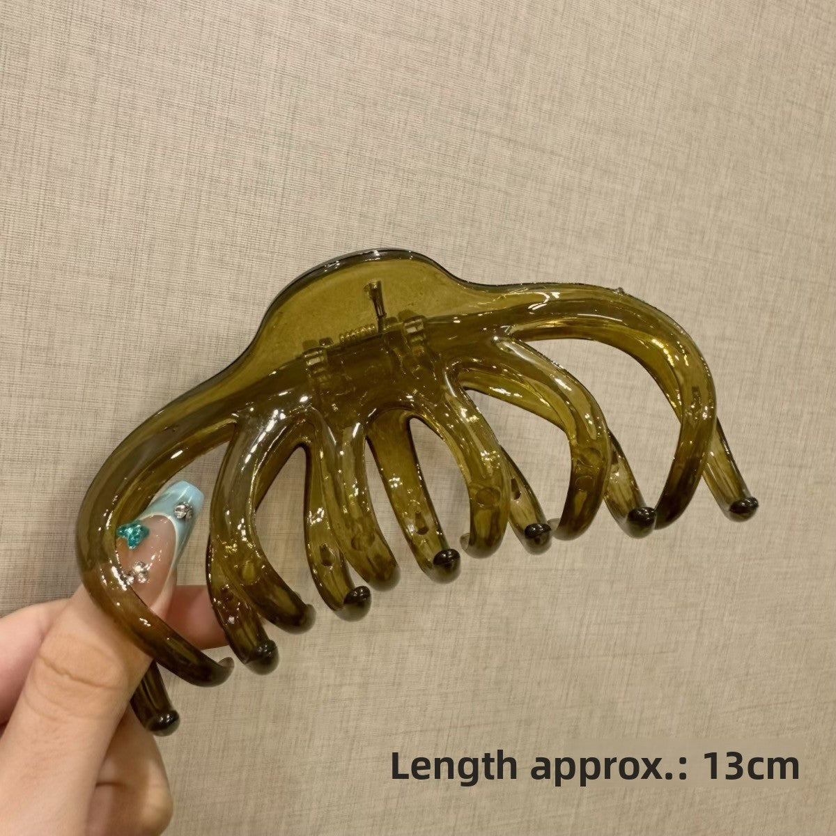 Japanese Blossom Hair Claw Clip - By LAQUEZ.