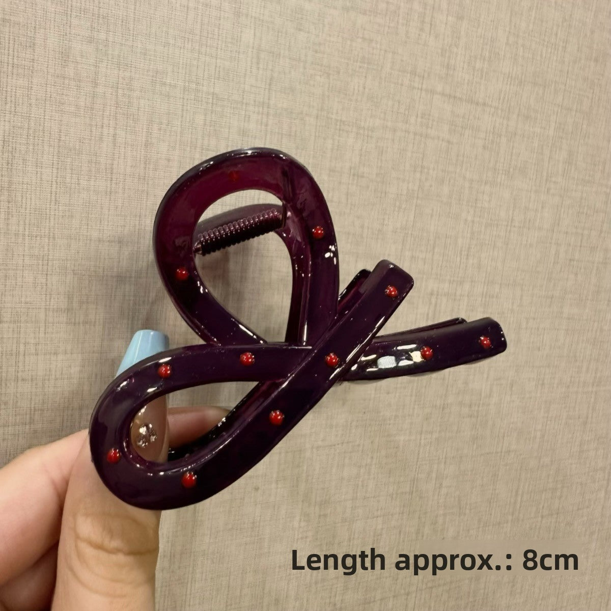 Japanese Blossom Hair Claw Clip - By LAQUEZ.