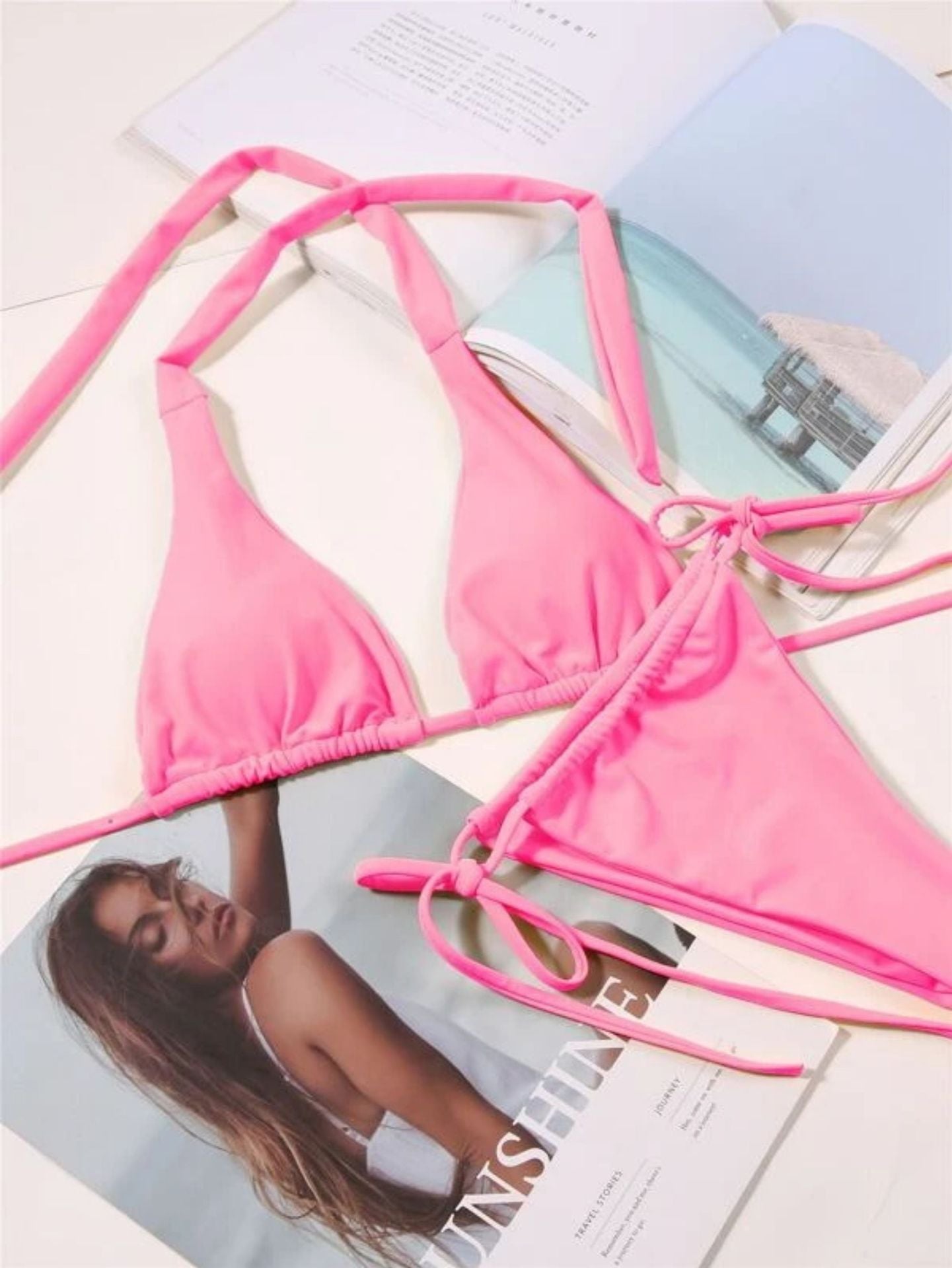 SculptTide™ Gathered Bikini Set - By LAQUEZ.