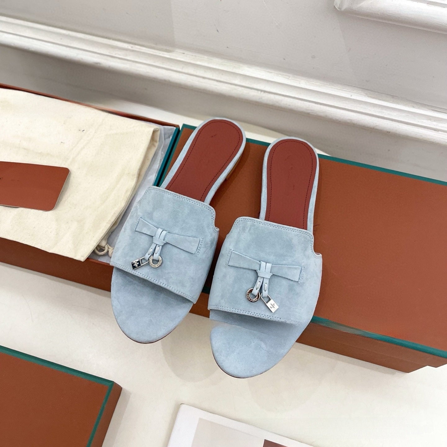 Womens Suede Tassel Sandals - By LAQUEZ.